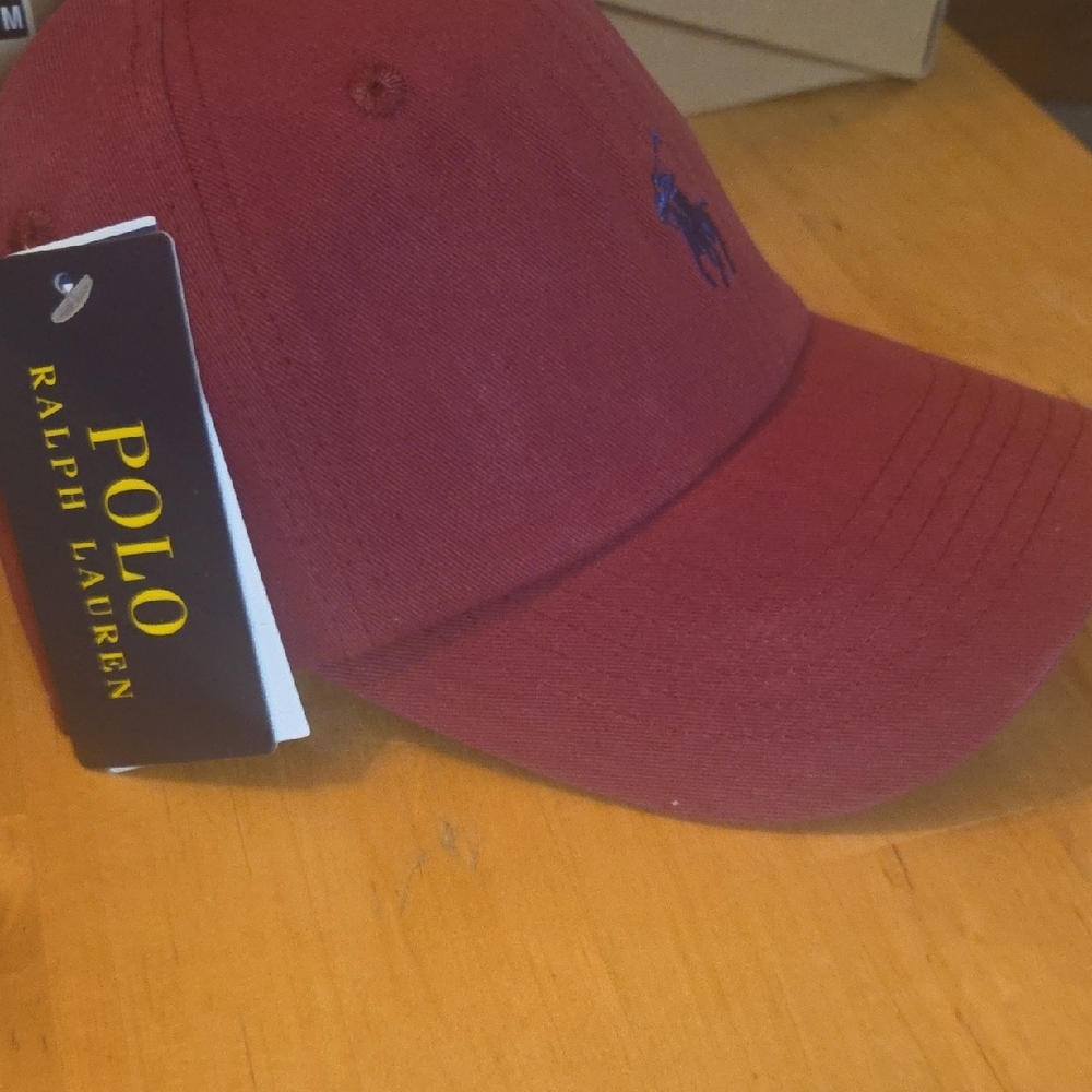 Polo by Ralph Lauren Maroon Cap - Picture 2 of 4